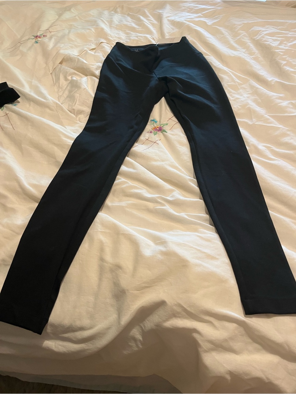 White House Black Market Runway Black Stretch Leggings